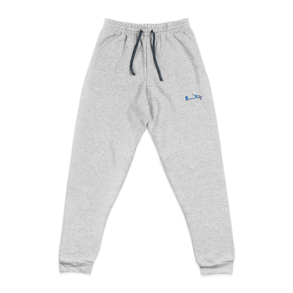Cozy Unisex Joggers with Embroidery - Comfortable, Casual Loungewear.